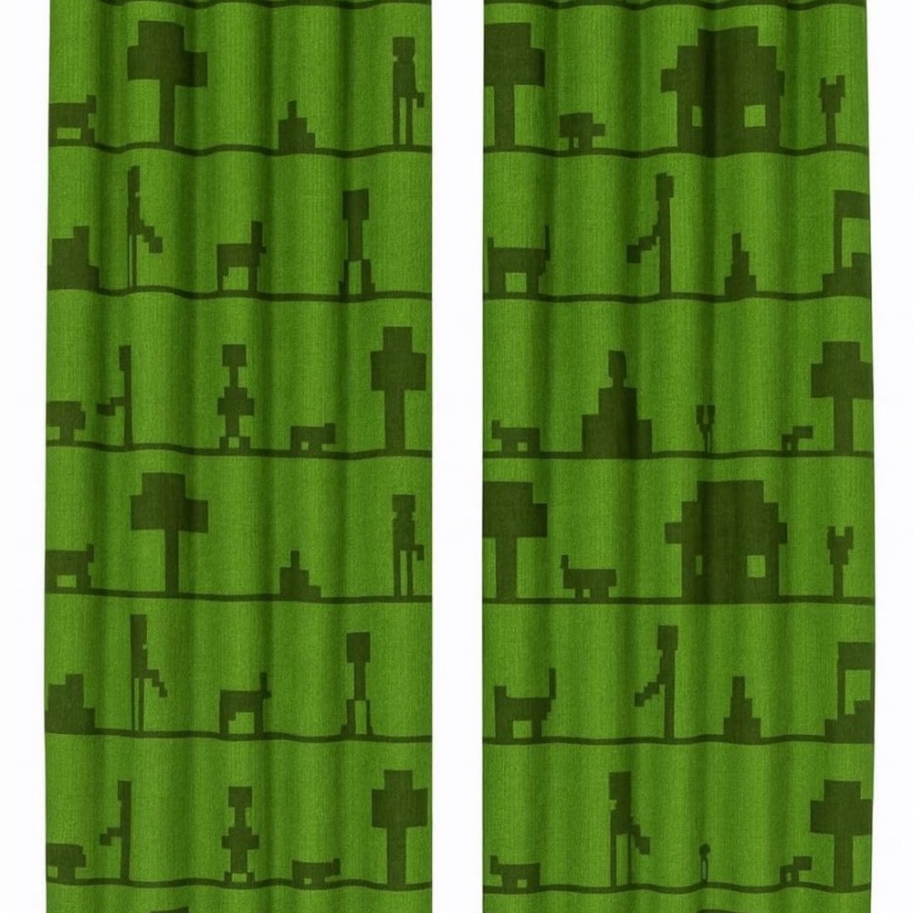 Minecraft Window Panel Curtains